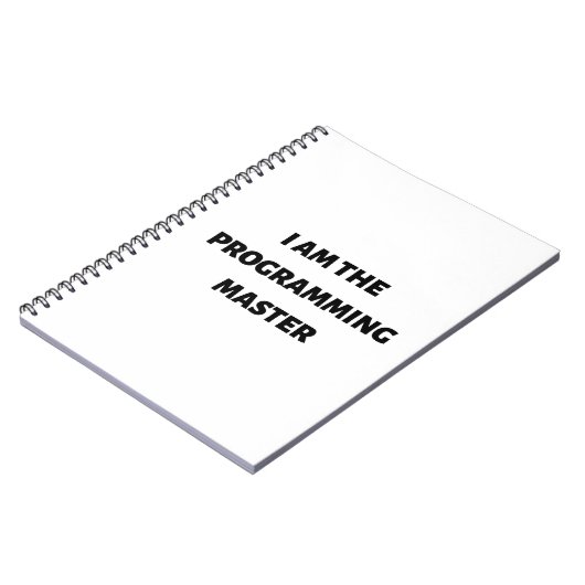 Ich bin Programmierer Notizblock (Linke Seite)