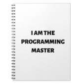 Ich bin Programmierer Notizblock (Vorderseite)
