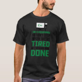 Ich bin Programmierer und schreibe Code Computer S T-Shirt (Vorderseite)