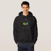 Ich bin Programmiererin Beep Boop Duck Hoodie (Vorne ganz)