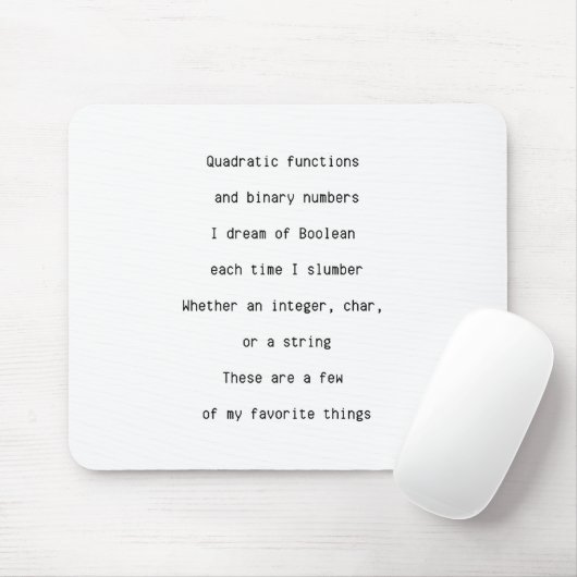 Ich bin Programmiererin Mousepad (Mit Mouse)