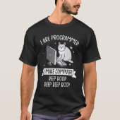 Ich bin Programmiertechniksoftware Skript HTML N T-Shirt (Vorderseite)