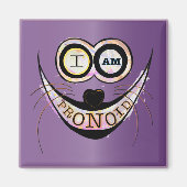 Ich bin PRONOID, optimistisches, lustiges Katzenzi Magnet (Vorne)