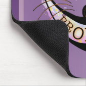 Ich bin PRONOID, optimistisches, lustiges Katzenzi Mousepad (Ecke)