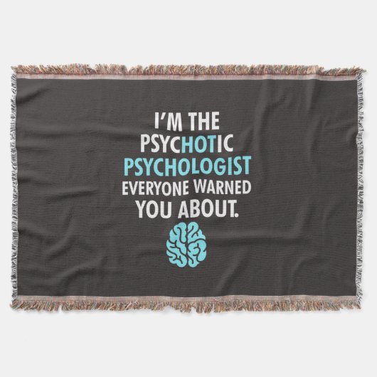 Ich bin Psychologe Decke (Vorderseite)