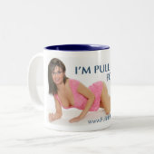 Ich bin Pullin für Palin Tasse (Vorderseite Links)