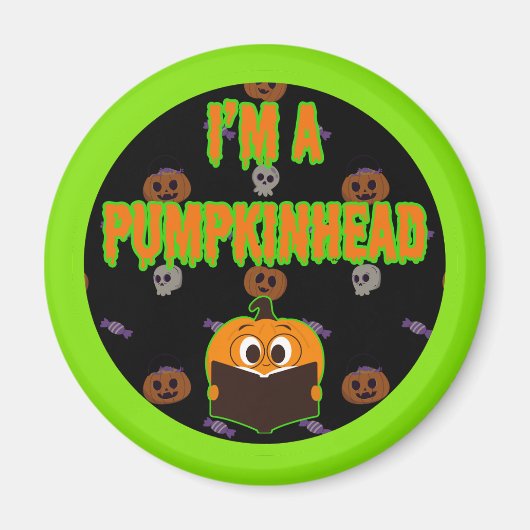 Ich bin Pumpkinhead 5 Magnet (Vorne)