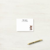 Ich bin purer Desaster, Cat-Mama, lustig Personali Post-it Klebezettel (Auf Schreibtisch)