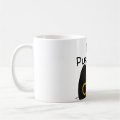 Ich bin purfect Niedlich Black Cat Tasse (Links)