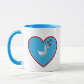 Ich bin Quackers für dich Tasse (Links)