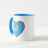Ich bin Quackers für dich Tasse (Vorderseite Links)