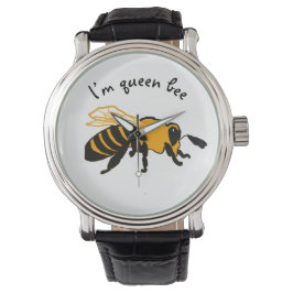 Ich bin Queen Bee Armbanduhr