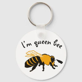 Ich bin Queen Bee Schlüsselanhänger