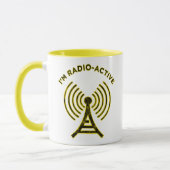 Ich bin radioaktiv tasse (Links)