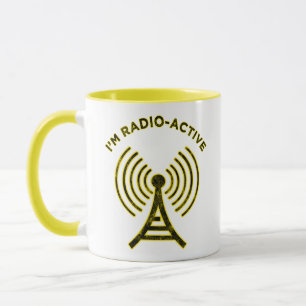 Ich bin radioaktiv tasse