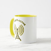 Ich bin radioaktiv tasse (Vorderseite Links)