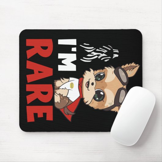 Ich bin Rare JJ Mousepad (Mit Mouse)