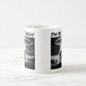 Ich bin raus Bruh! UFO Kaffeetasse (Mittel)
