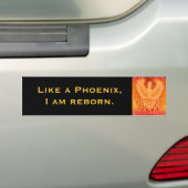 Ich bin Reborn Phoenix-Autoaufkleber Autoaufkleber (Auf Auto)