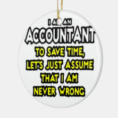 ICH BIN RECHNER, UM DIE ZEIT RETTEN, LASSEN SIE UN KERAMIK ORNAMENT (Links)