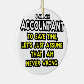 ICH BIN RECHNER, UM DIE ZEIT RETTEN, LASSEN SIE UN KERAMIKORNAMENT (Rechts)