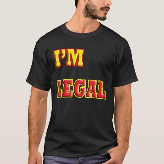 ICH BIN RECHTLICH T-Shirt (Vorderseite)