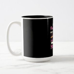 Ich bin Rechtsanwaltsfachangestellter Zweifarbige Tasse