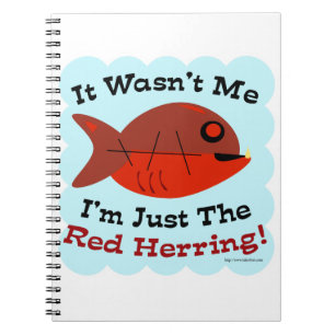 Ich bin Red Herring Notizblock