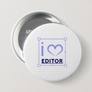 Ich bin Redakteurin Button