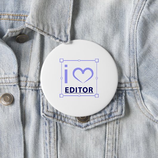 Ich bin Redakteurin Button (Beispiel)
