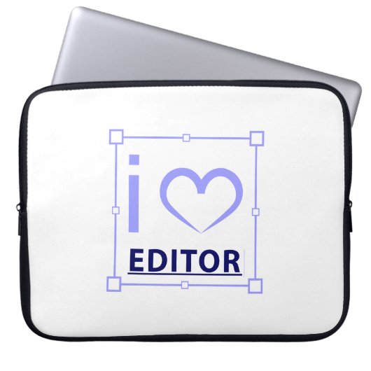 Ich bin Redakteurin Laptopschutzhülle (Vorderseite)
