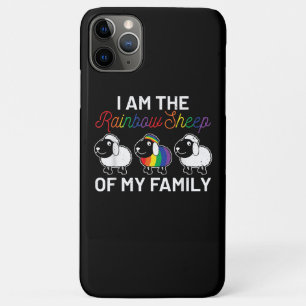 Ich bin Regenbogenschaf meiner Familie   Schafspen Case-Mate iPhone Hülle