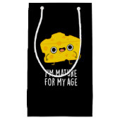 Ich bin reif für meinen alten, feinen Käse pun Dar Kleine Geschenktüte (Vorderseite)