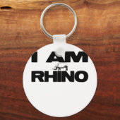 ICH BIN RHINO SCHLÜSSELANHÄNGER (Vorderseite)