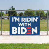 Ich bin Ridin mit Biden 2024 Banner (InSitu)