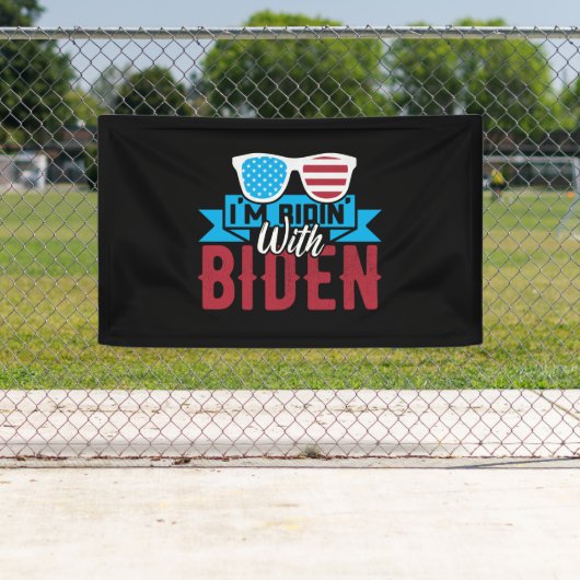 Ich bin Ridin mit Biden Banner (Insitu)