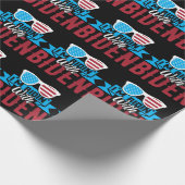 Ich bin Ridin mit Biden Geschenkpapier (Ecke)