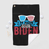 Ich bin Ridin mit Biden Golfhandtuch (Insitu)