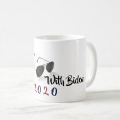 Ich bin Ridin' mit Biden im Jahr 2020 Kaffeetasse (VorderseiteRechts)