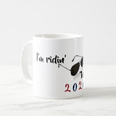Ich bin Ridin' mit Biden im Jahr 2020 Kaffeetasse (Vorderseite Links)