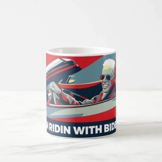 ICH BIN RIDIN MIT BIDEN KAFFEETASSE (Mittel)