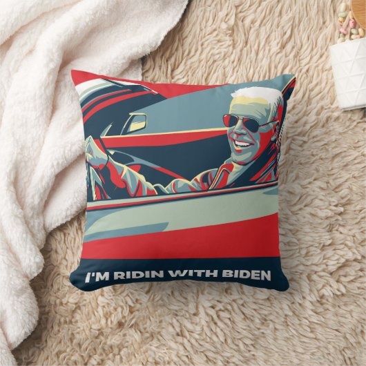 ICH BIN RIDIN MIT BIDEN KISSEN (Decke)