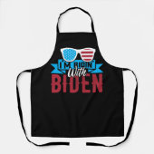 Ich bin Ridin mit Biden Schürze (Vorderseite)