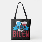 Ich bin Ridin mit Biden Tasche (Rückseite)