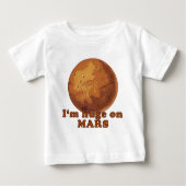 Ich bin riesig auf Mars Mars Spaß Baby T-shirt (Vorderseite)