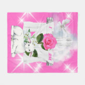 Ich bin Risen Fleece Blanket (Vorderseite (Horizontal))