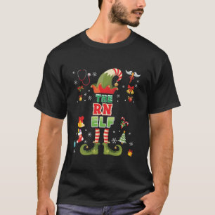 Ich bin RN Nurse Elf Weihnachtsweihnachtskraut Ugl T-Shirt
