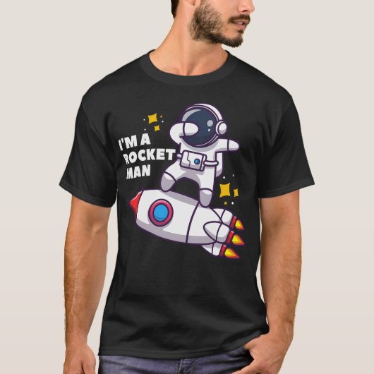 Ich bin Rocketman T-Shirt (Vorderseite)