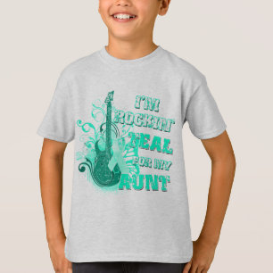 Ich bin Rockin, das für meine Tante aquamarin ist T-Shirt