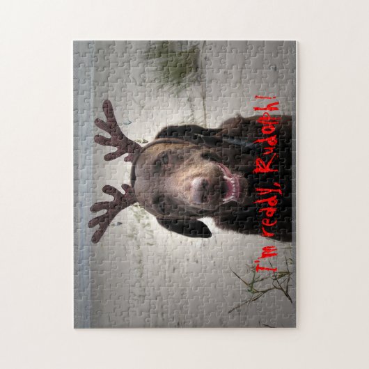 Ich bin, Rudolph bereit! Puzzle (Vertikal)